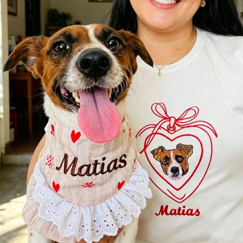 Sweat-shirt brodé personnalisé avec le visage et le nom de votre chien, cadeau souvenir pour les amoureux des animaux
