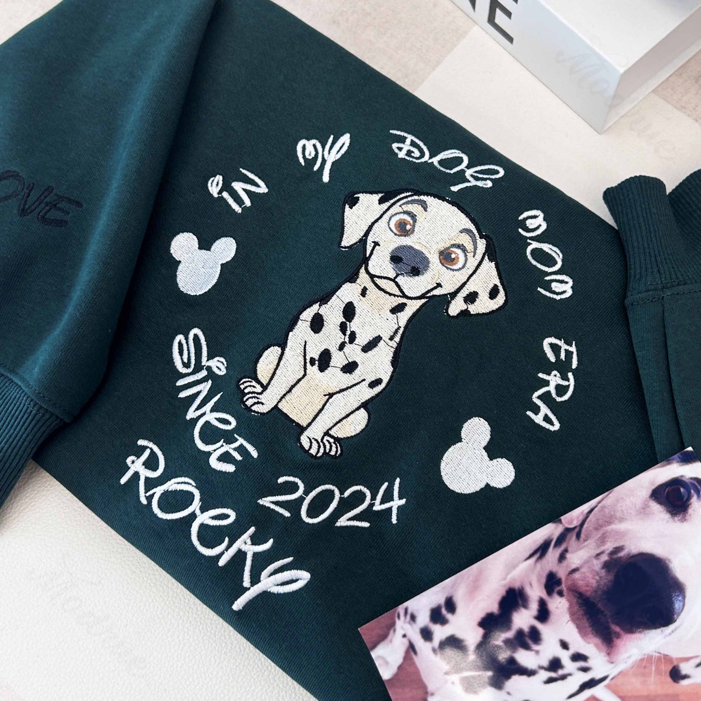 Sudadera personalizada con bordado de cara y nombre de mascota, foto de perro y gato, regalo para amantes de las mascotas