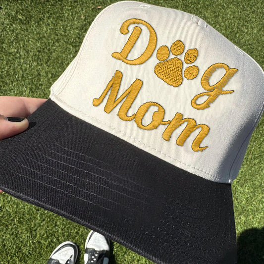 Personalisierte Haustier Ohren Lineart Leder Patch Hut Baseball-Cap für Tierliebhaber