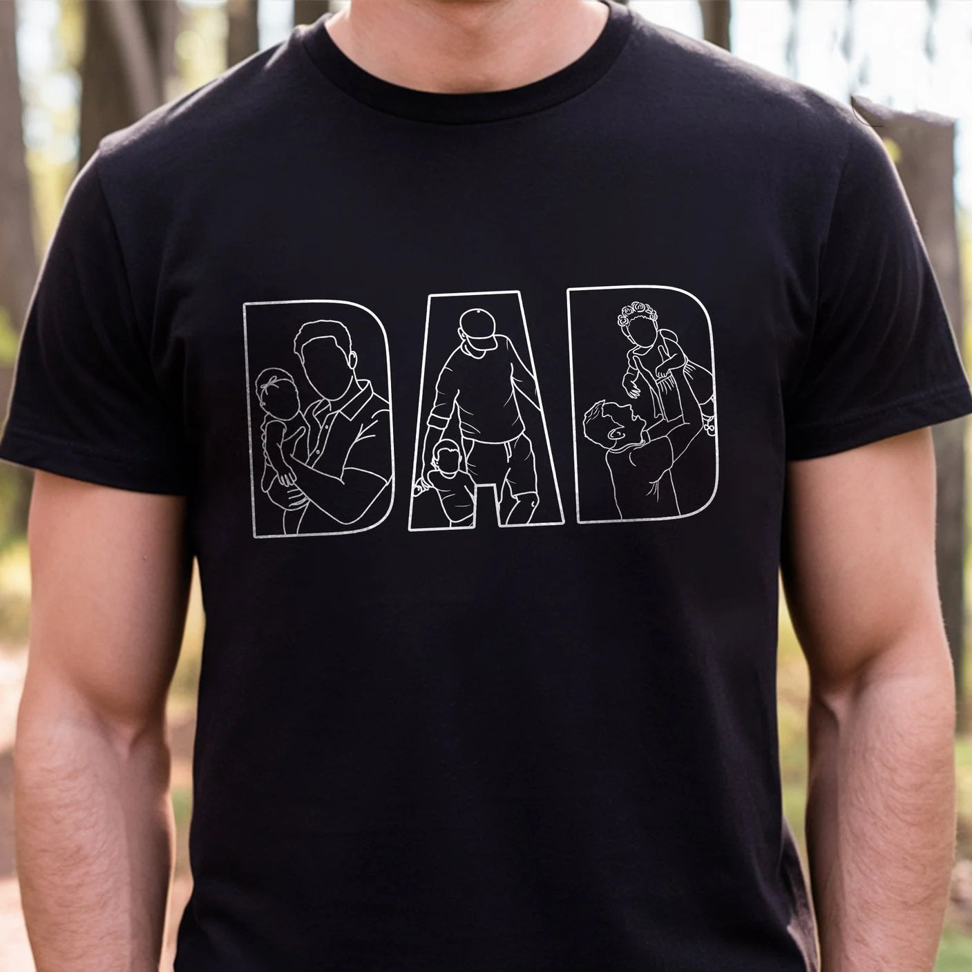 Benutzerdefinierter bestickter Papa-Sweatshirt-Hoodie mit Kindernamen und voraussichtlichem Datum zum Vatertag 
