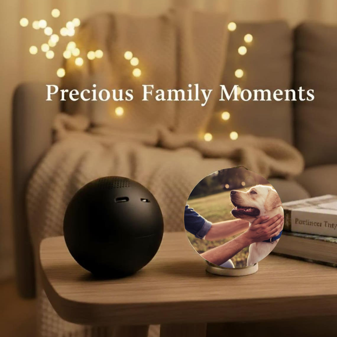 Personalized Glass Video Globe – Custom Pet Video Gift for Dog & Cat Lovers Pet Memorial Gift Christmas Gift