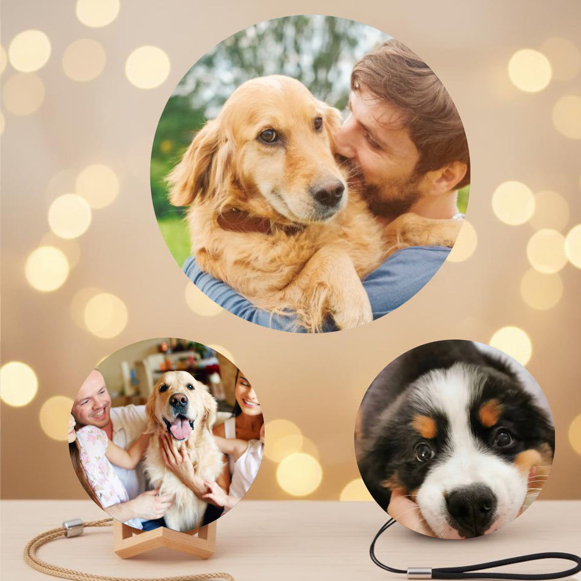 Personalized Glass Video Globe – Custom Pet Video Gift for Dog & Cat Lovers Pet Memorial Gift Christmas Gift