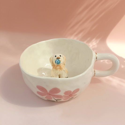 Personalized Pet Figure Mug Birthday Valentines Anniversary Gift for Pet Lovers