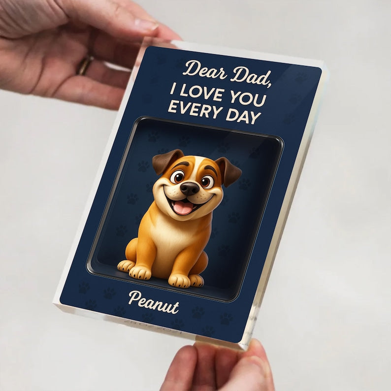 Cuchara para comida con huella de pata de perro personalizada y nombre, regalo para amantes de los perros