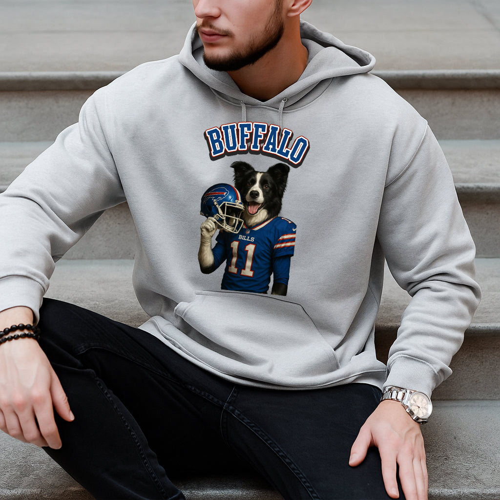 Sudadera con capucha bordada personalizada con retrato de mascota, regalo para dueños de perros y amantes de los gatos. 