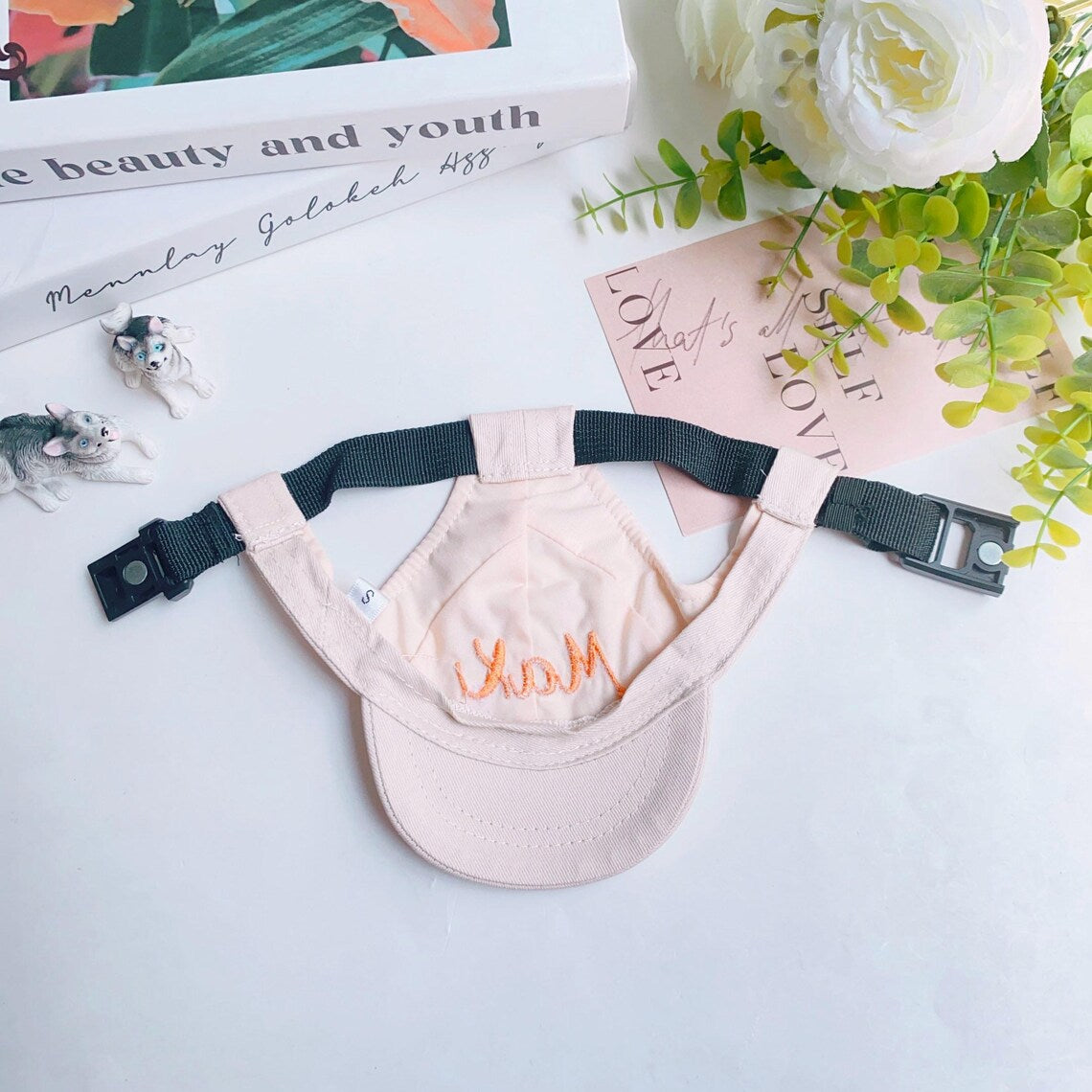 Personalized Dog Hat with Name – Custom Pet Caps & Embroidered Dog Hats Gift For Dog Lovers