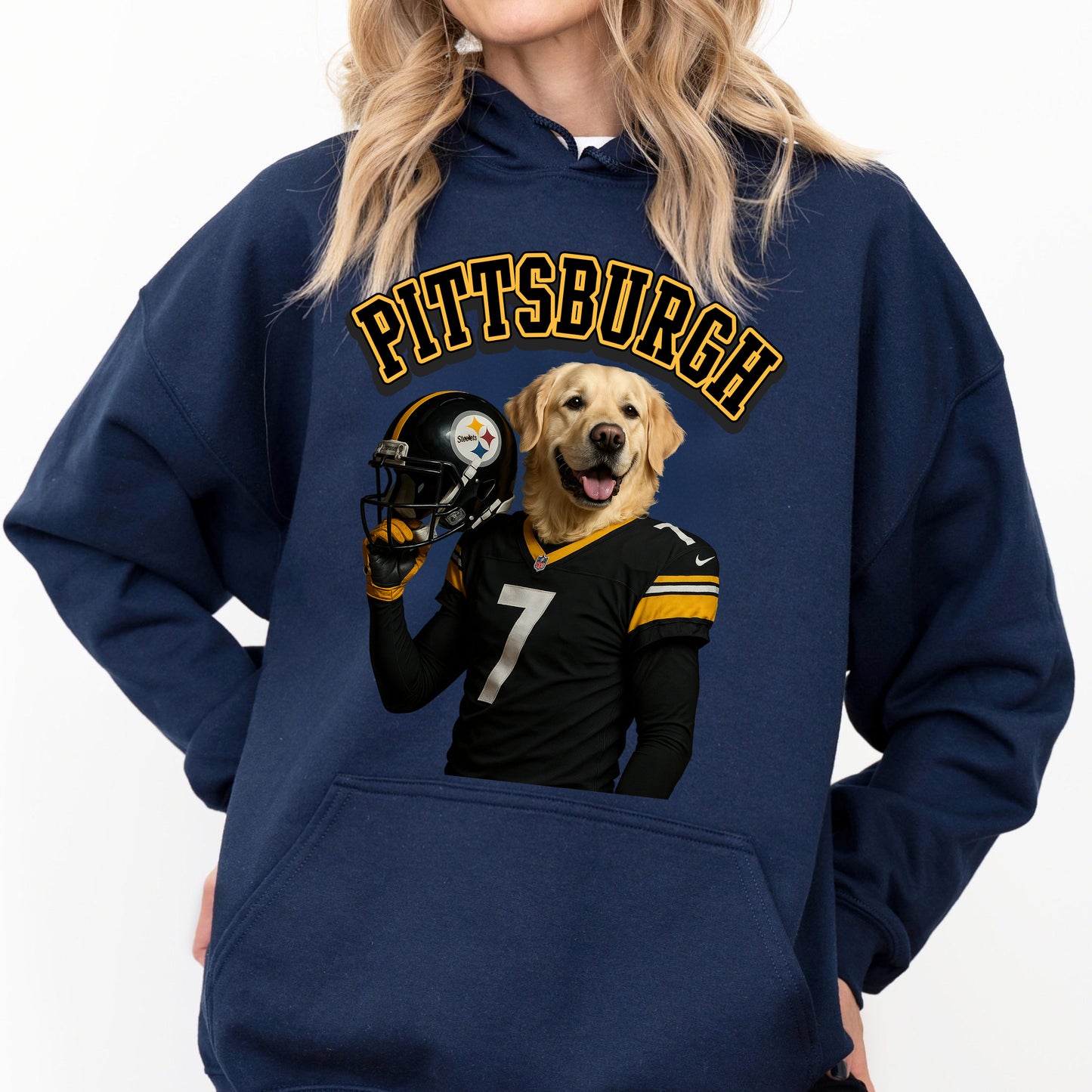 Sudadera con capucha bordada personalizada con retrato de mascota, regalo para dueños de perros y amantes de los gatos. 
