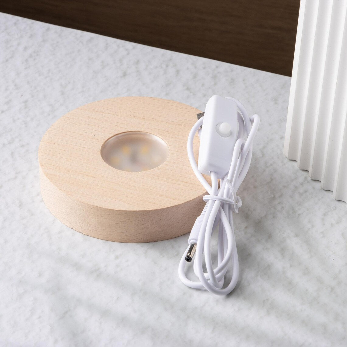 Veilleuse boule de cristal personnalisée avec photo d'animal de compagnie, cadeau commémoratif pour les amoureux des animaux 