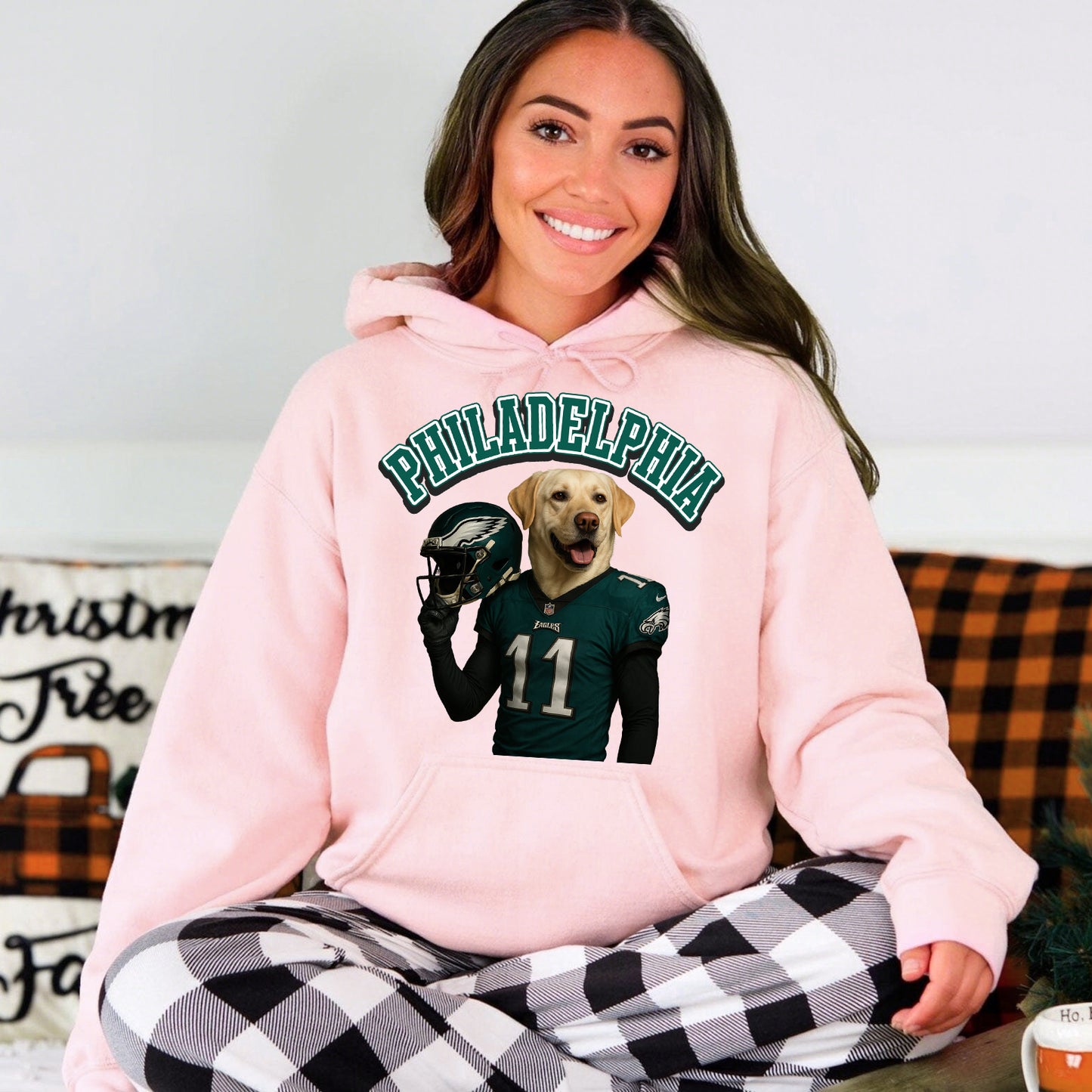 Sudadera con capucha bordada personalizada con retrato de mascota, regalo para dueños de perros y amantes de los gatos. 