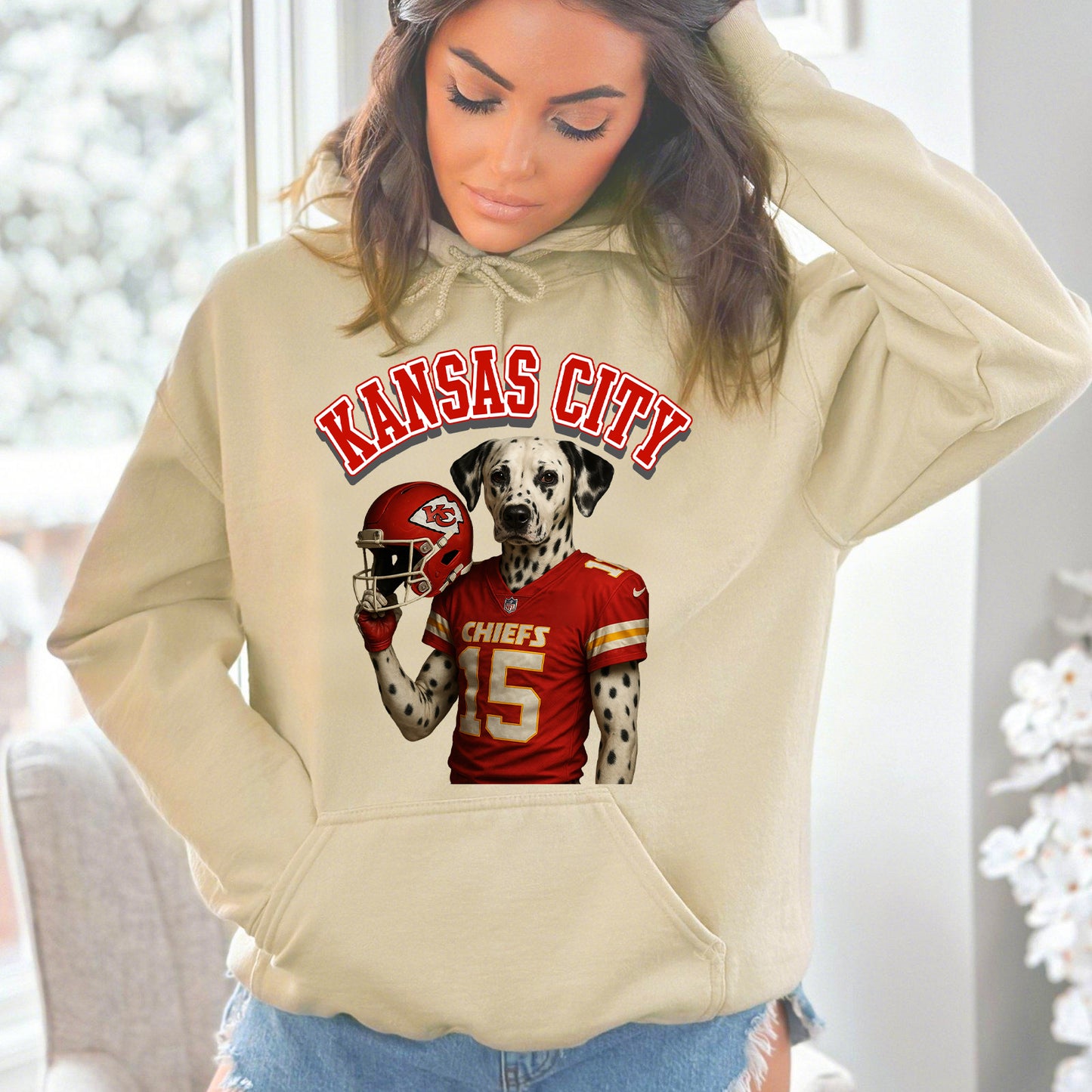 Sudadera con capucha bordada personalizada con retrato de mascota, regalo para dueños de perros y amantes de los gatos. 