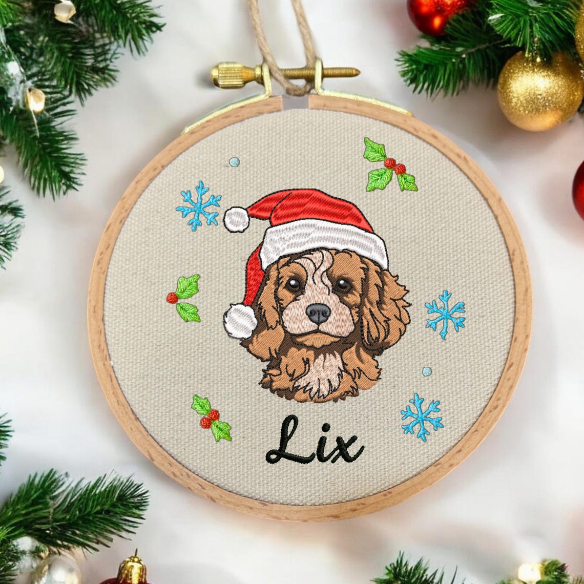 Ornement personnalisé en bois pour portrait d'animal de compagnie, cadeau commémoratif pour animaux de compagnie, cadeau de Noël pour les amoureux des animaux