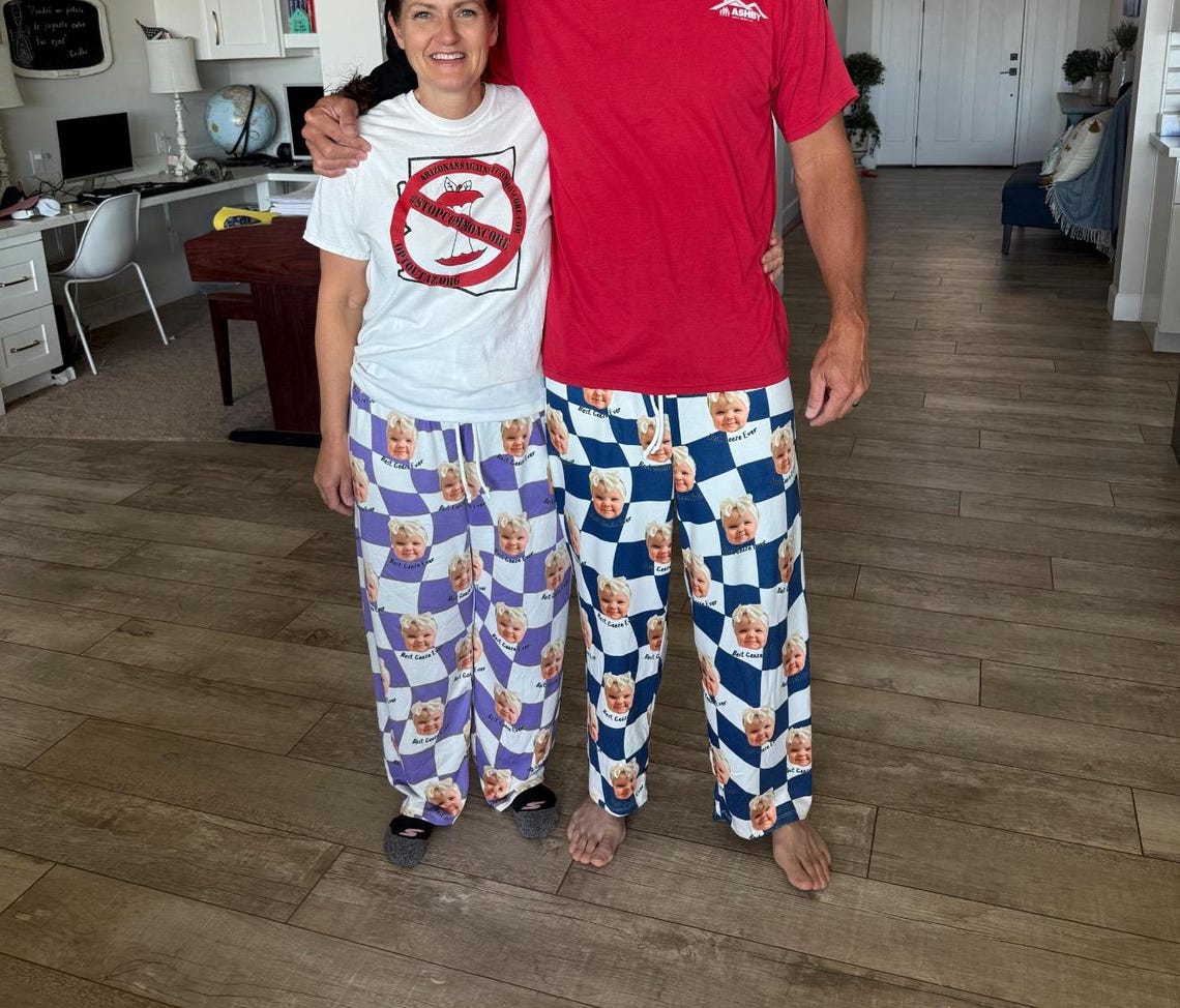 Custom Pet Pajama Pants with Dog or Cat Photo & Name – Unique Christmas Gift for Pet Owners