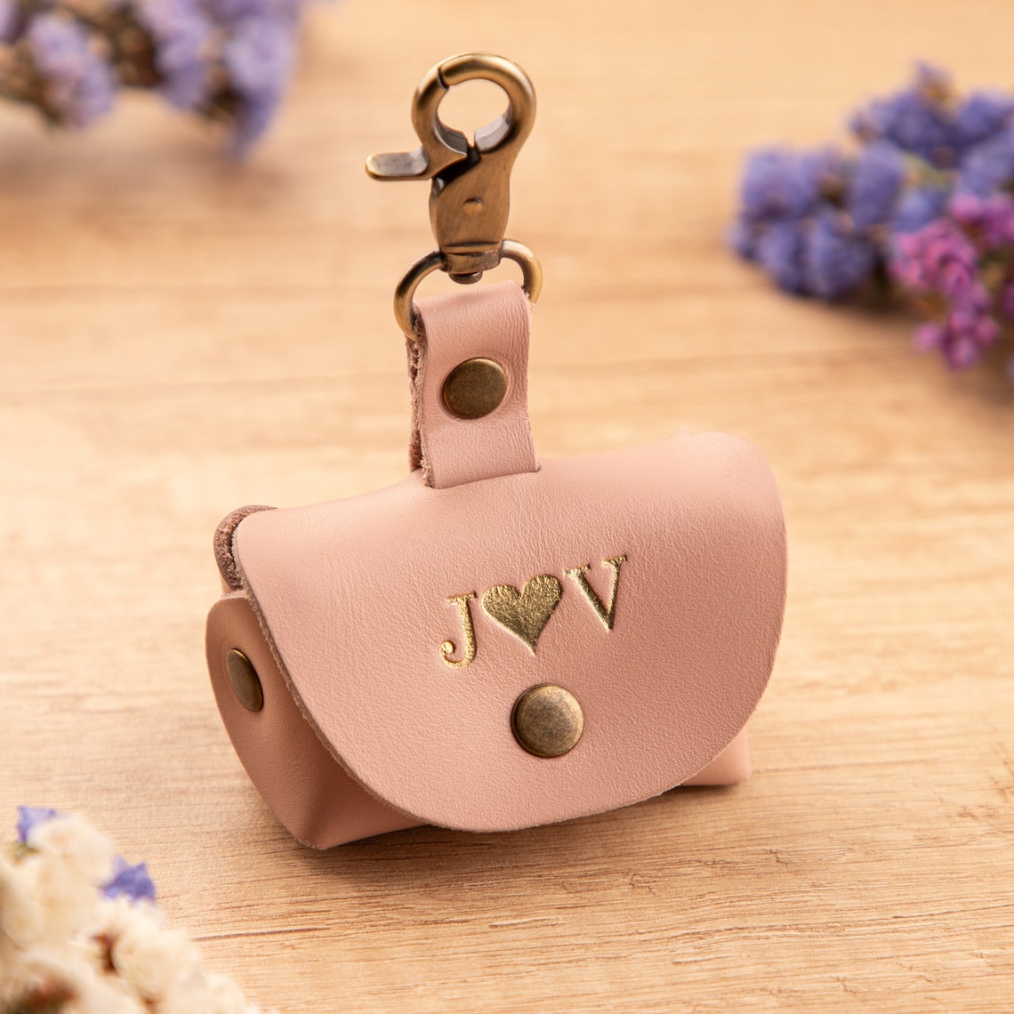 Pet Ring Bearer Pouch & Carrier | Personalized Wedding Ring Box for Dogs & Cats with Initials & Custom Message