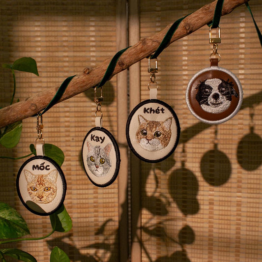 Letrero conmemorativo personalizado para collar de mascota con oreja y nombre, regalo para amantes de las mascotas