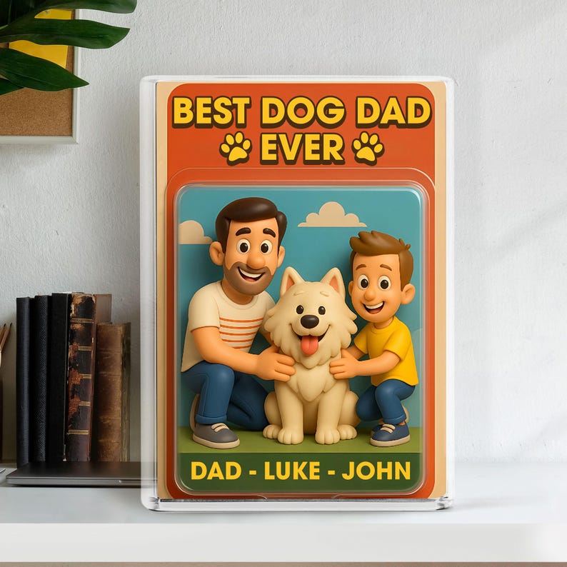 Cuchara para comida con huella de pata de perro personalizada y nombre, regalo para amantes de los perros