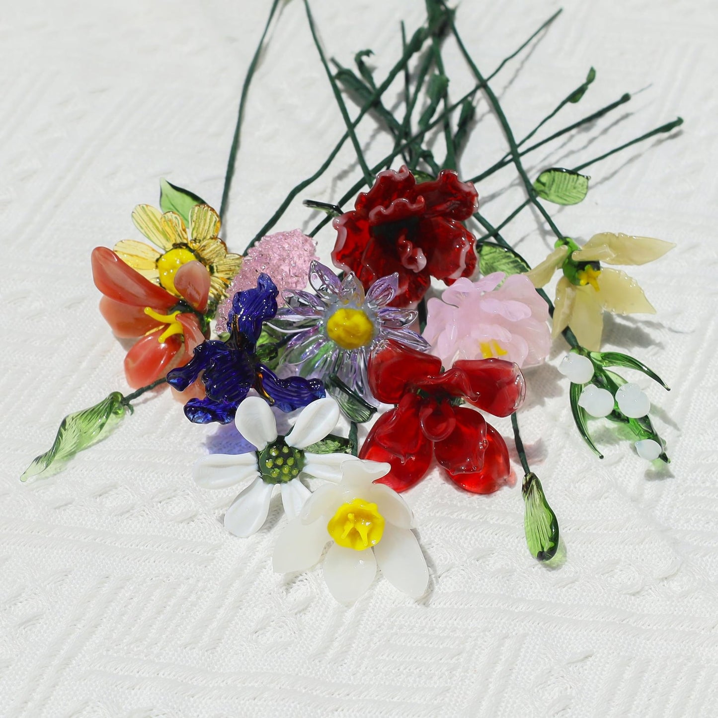 Personalized Glass Birth Month Flower Unique Gifts for Mom Grandma Mother's Day Christmas Gift Ideas