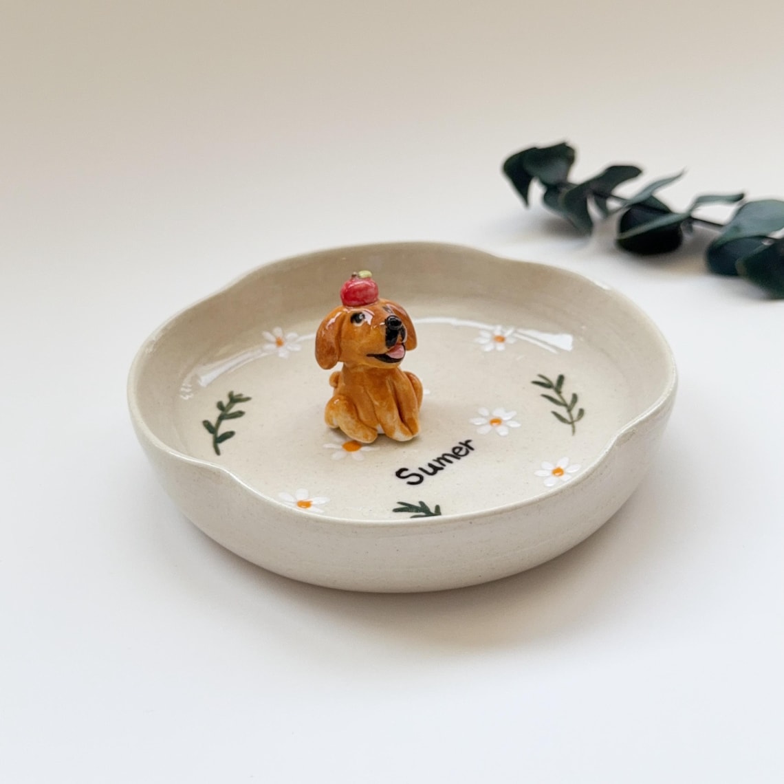 Figurine personnalisée pour chien et chat, cadeau souvenir de Noël pour les amoureux des animaux