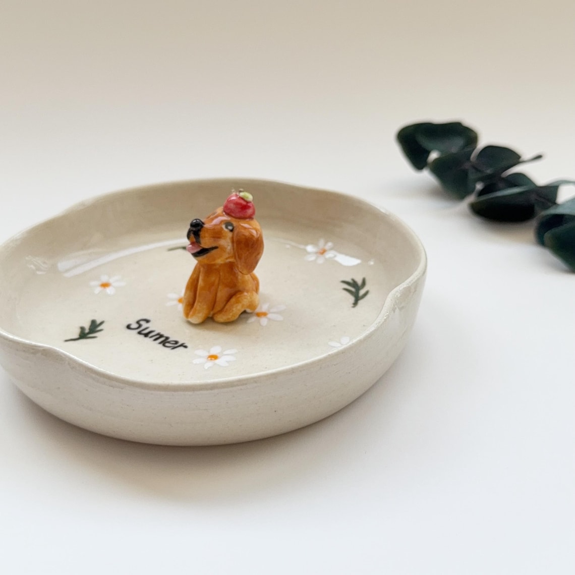 Figurine personnalisée pour chien et chat, cadeau souvenir de Noël pour les amoureux des animaux