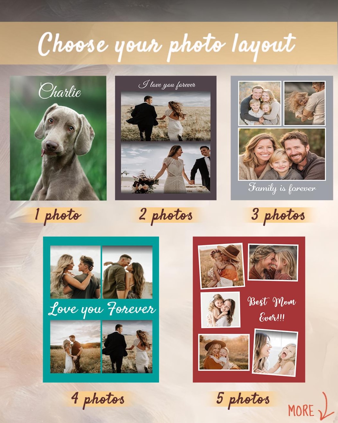 Custom Pet Photo Collage Blanket – Personalized Comfortable Blanket Gift for Dog & Cat Lovers Birthday & Christmas Gift