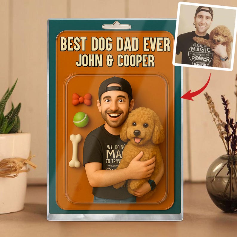 Cuchara para comida con huella de pata de perro personalizada y nombre, regalo para amantes de los perros