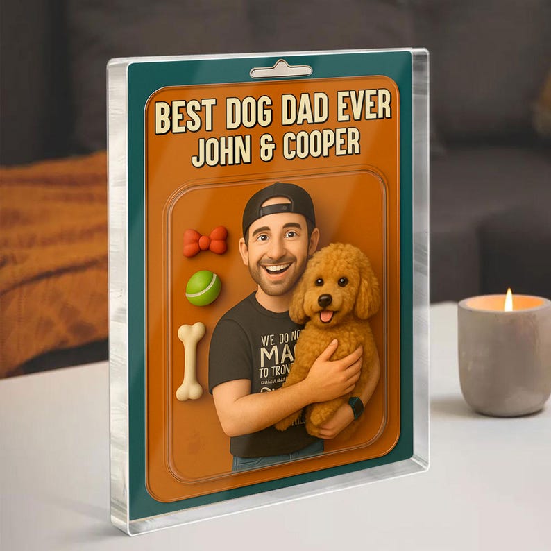 Cuchara para comida con huella de pata de perro personalizada y nombre, regalo para amantes de los perros