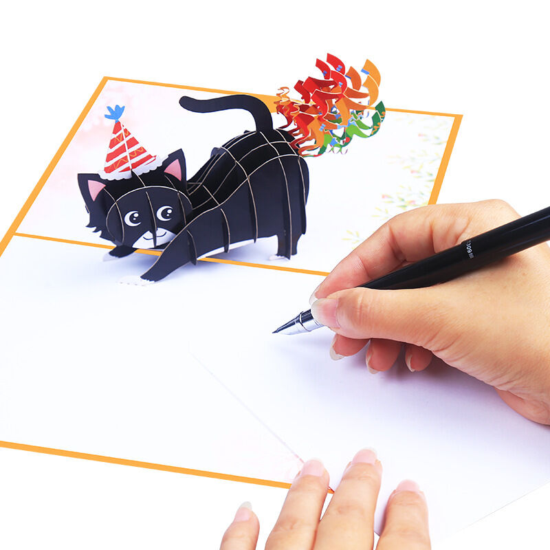 Tarjeta de regalo emergente para mascotas en 3D - 2