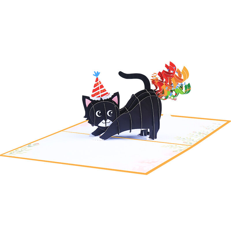 Tarjeta de regalo emergente para mascotas en 3D - 2