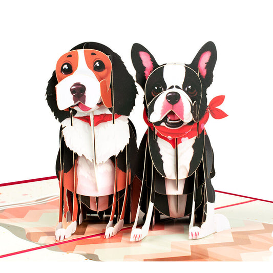 3D Pet Pop Up Gift Card-3