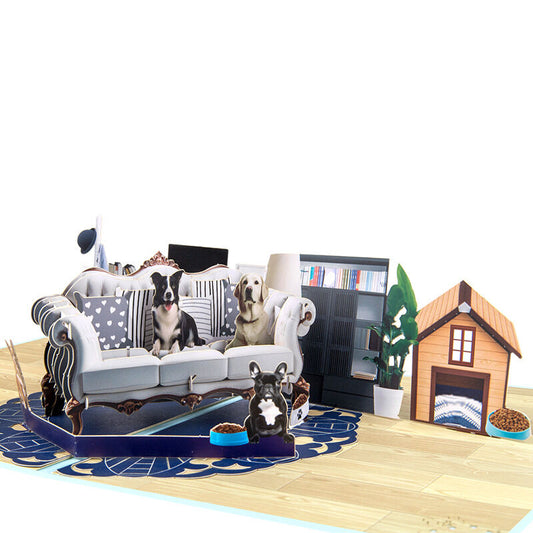 3D Pet Pop Up Gift Card-5