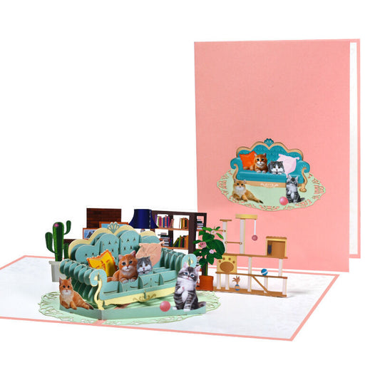 3D Pet Pop Up Gift Card-6