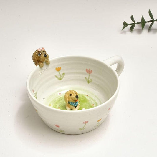 Personalized Pet Photo Figure Mug Birthday Christmas Keepsake Gift for Dog Cat Lovers