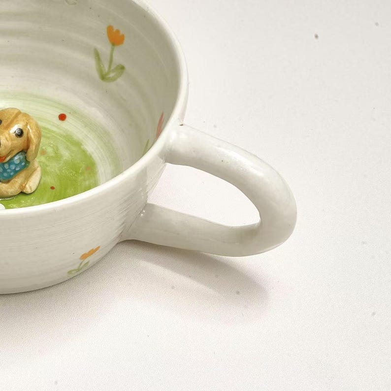 Personalized Pet Photo Figure Mug Birthday Christmas Keepsake Gift for Dog Cat Lovers