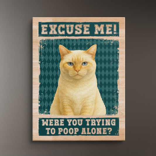 Individueller Aquarell-Haustierporträt-Leinwandrahmen – Perfektes Weihnachtsandenken für Hunde- und Katzenbesitzer