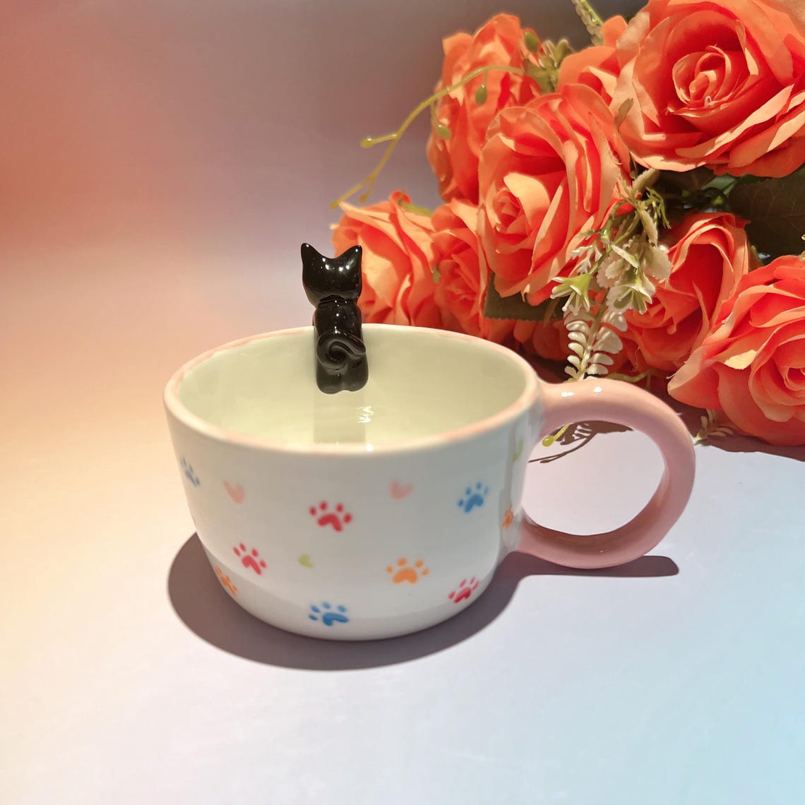 Personalized Pet Figure Mug Birthday Christmas Keepsake Gift for Dog Cat Lovers