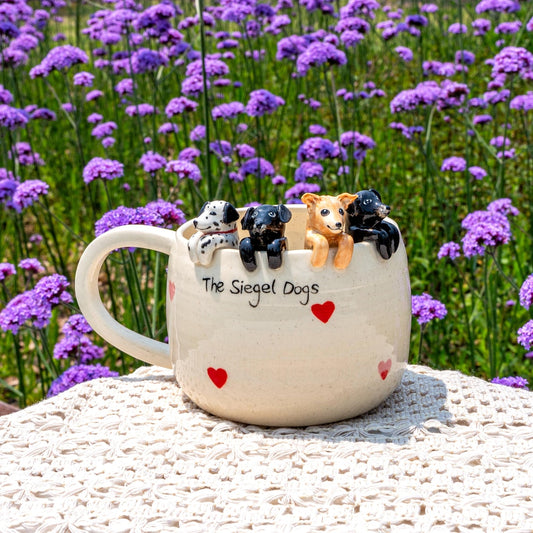 Personalized Pet Figure Mug Birthday Christmas Keepsake Gift for Dog Cat Lovers