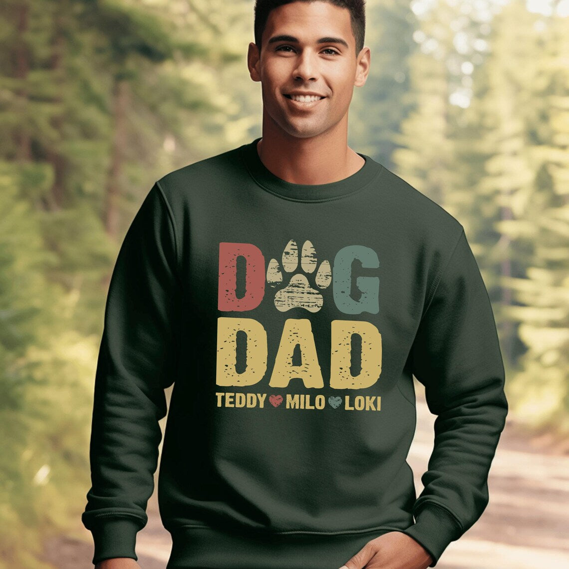 Sudadera personalizada con el rostro y el nombre de tu mascota, regalo para amantes de las mascotas