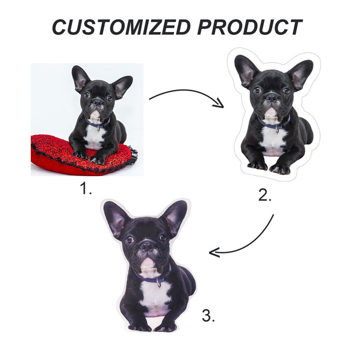 Sudadera con cuello redondo para mascotas bordada personalizada, regalos de amor para amantes de las mascotas