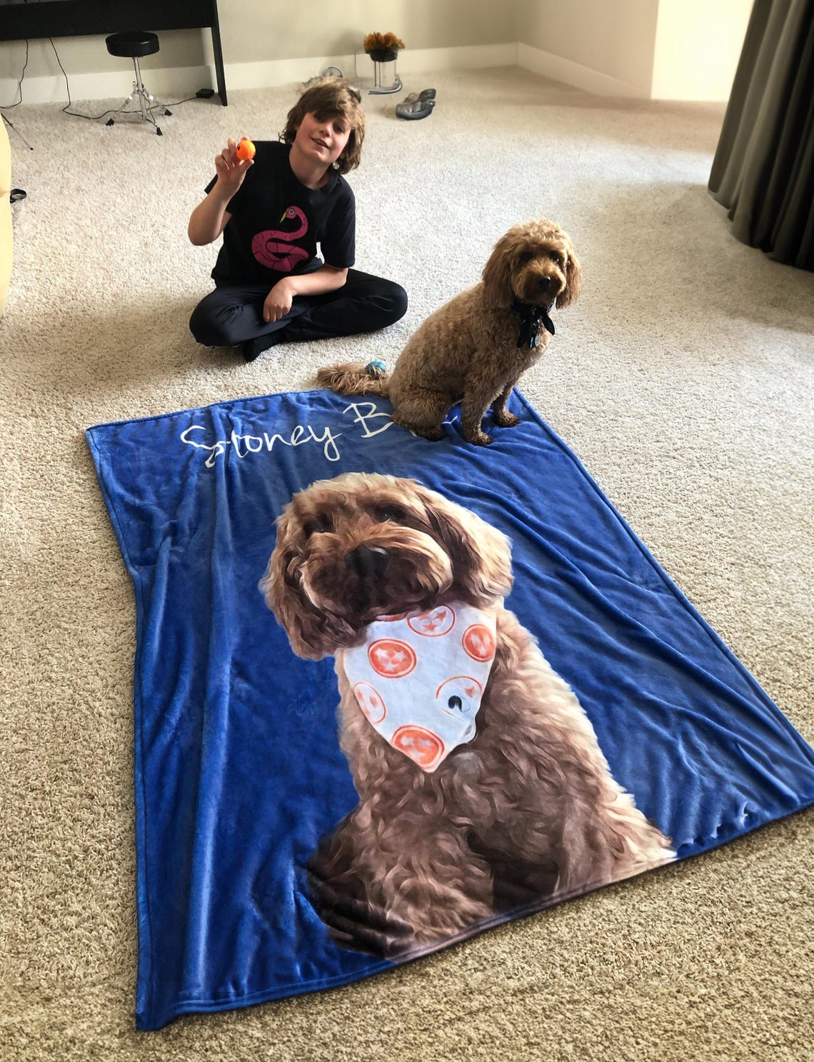 Individuell besticktes Haustier-Sweatshirt mit Rundhalsausschnitt, Liebesgeschenke für Haustierliebhaber