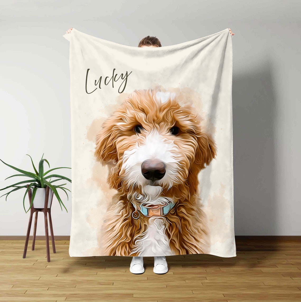 Individuell besticktes Haustier-Sweatshirt mit Rundhalsausschnitt, Liebesgeschenke für Haustierliebhaber