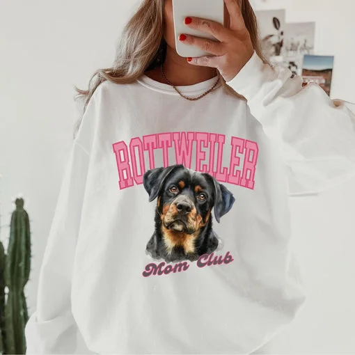 Sudadera con capucha bordada para mamá de perro con retrato de mascota y nombres de mascotas, regalo para amantes de las mascotas