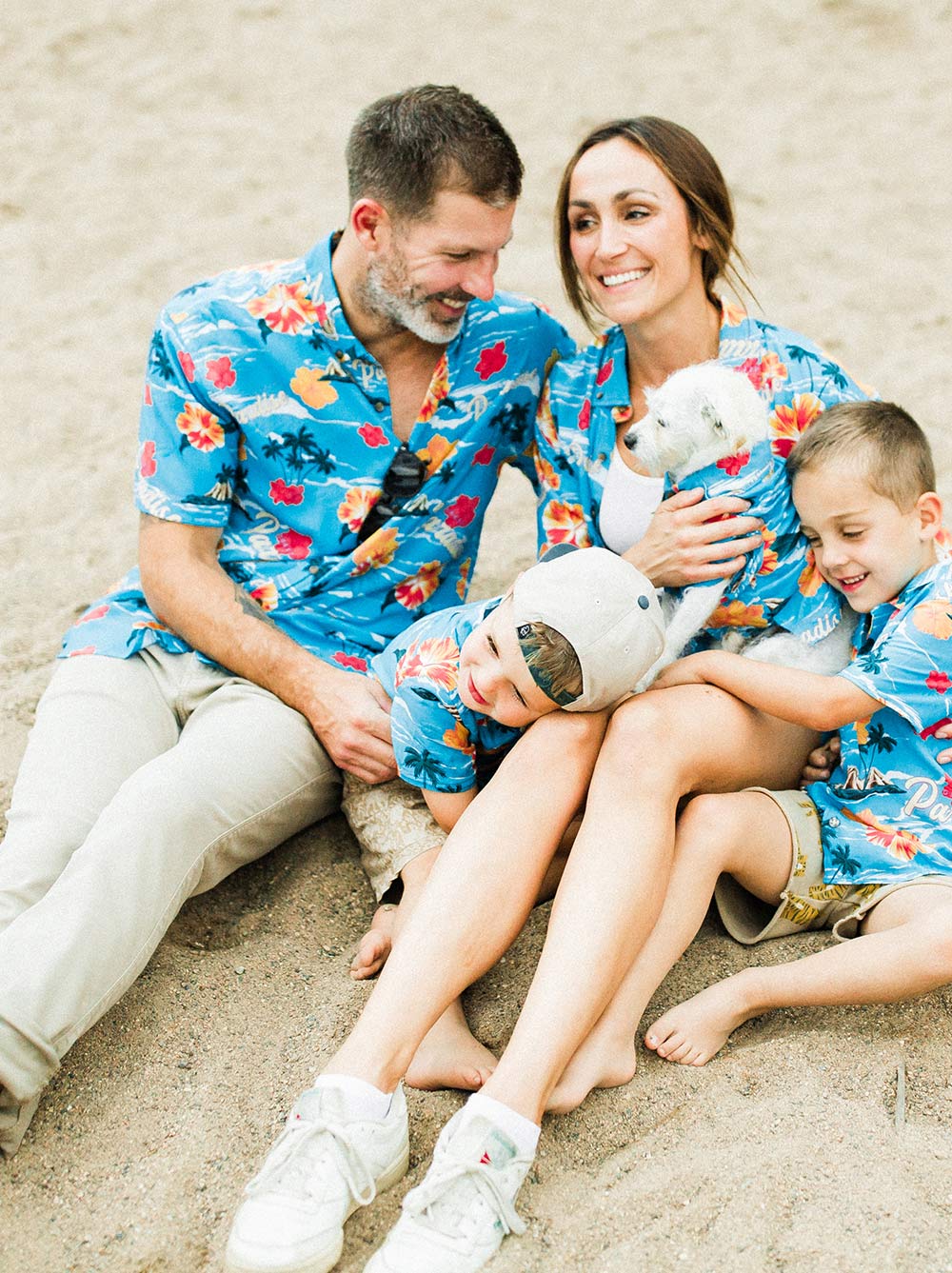 Matching Dog & Owner Hawaiian Shirts – Fun Beach Outfits, Family Matching Pet Clothes