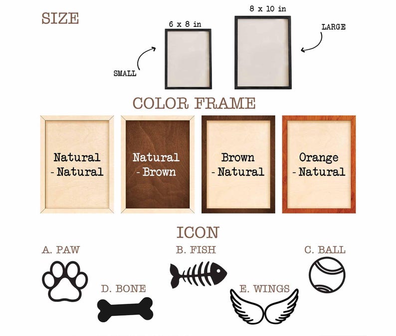 personalized Pet Memorial Picture Frame Pet Lover Photo Gift Dog Keepsake Sign with Name Dog Cat Loss Gift