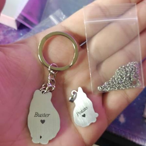 Personalisiertes Gedenkschild für Haustierhalsband mit Haustierohr und Namen, Geschenk für Tierliebhaber