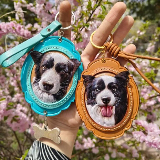 Personalisiertes Gedenkschild für Haustierhalsband mit Haustierohr und Namen, Geschenk für Tierliebhaber