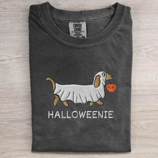Sweat-shirt fantôme d'Halloween teckel à capuche saison effrayante, cadeau unique pour les amoureux des animaux