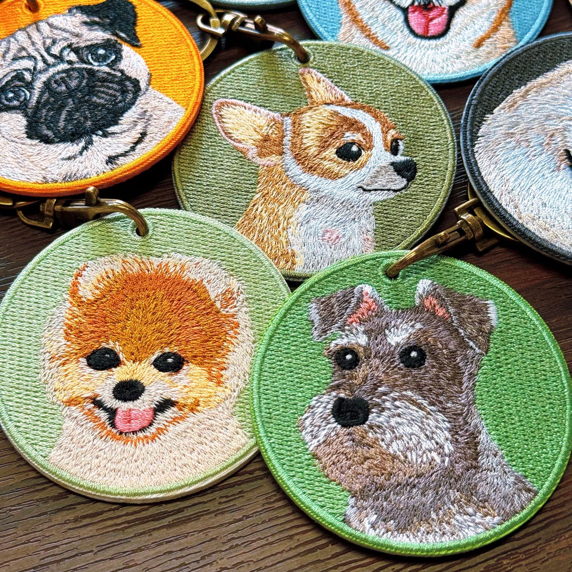Letrero conmemorativo personalizado para collar de mascota con oreja y nombre, regalo para amantes de las mascotas