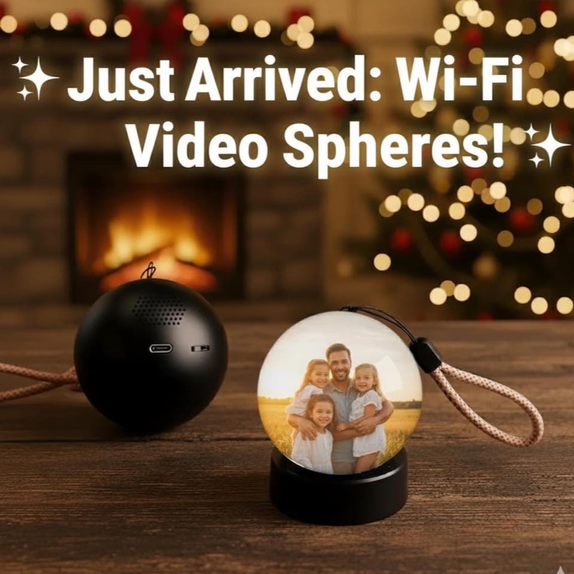 Personalized Glass Video Globe – Custom Pet Video Gift for Dog & Cat Lovers Pet Memorial Gift Christmas Gift