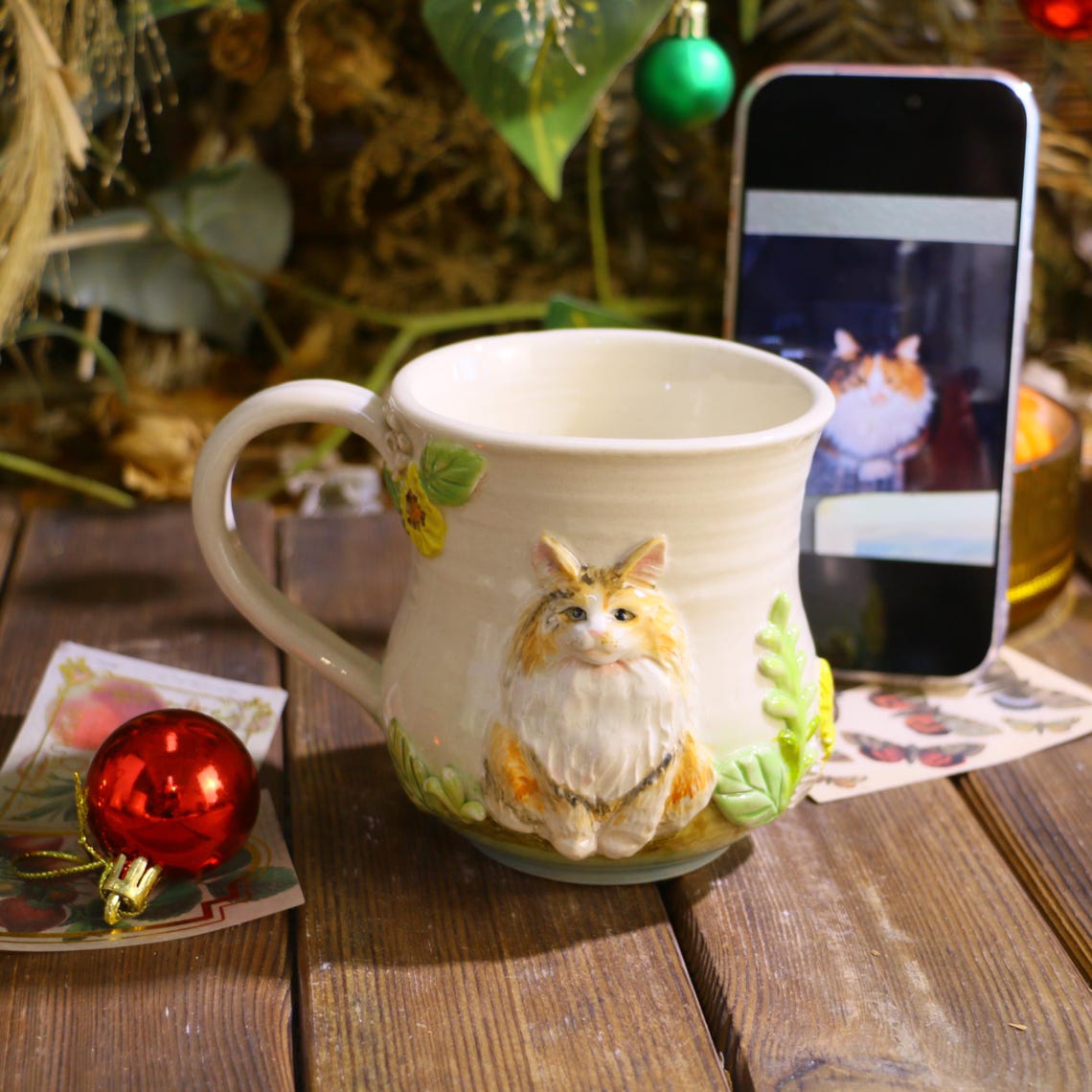 Personalisierte Haustier-Fototasse mit Hundegesicht und Namen, Geschenk für Hundeliebhaber