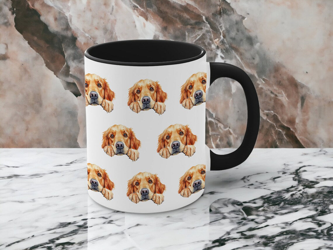 Tasse photo personnalisée pour animaux de compagnie avec visage et nom de chien, cadeau pour les amoureux des chiens