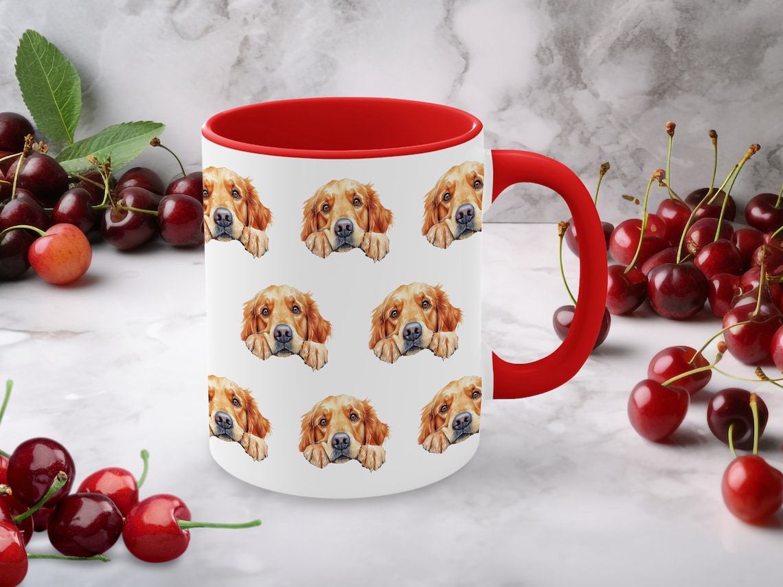 Tasse photo personnalisée pour animaux de compagnie avec visage et nom de chien, cadeau pour les amoureux des chiens
